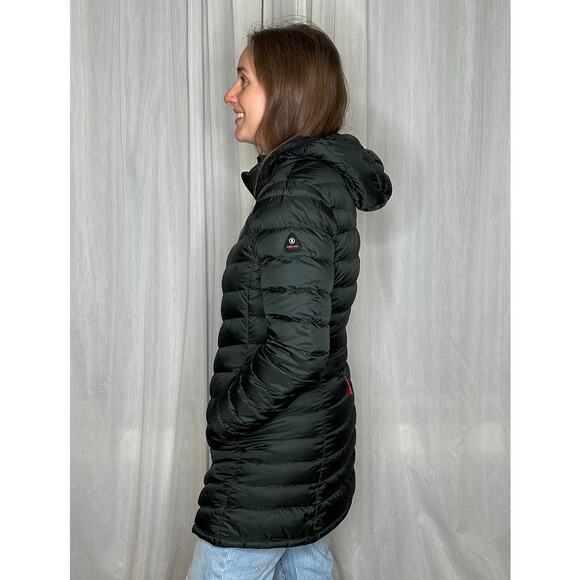 BOGNER FIRE & ICE Real Goose Down 600 Fill Women's Size 6 Aime 2 Hooded Coat - Picture 7 of 12